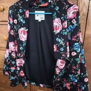Women's Floral Blazer